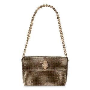 Kurt Geiger London Women's Shoulder Bag Gold Crystals Party